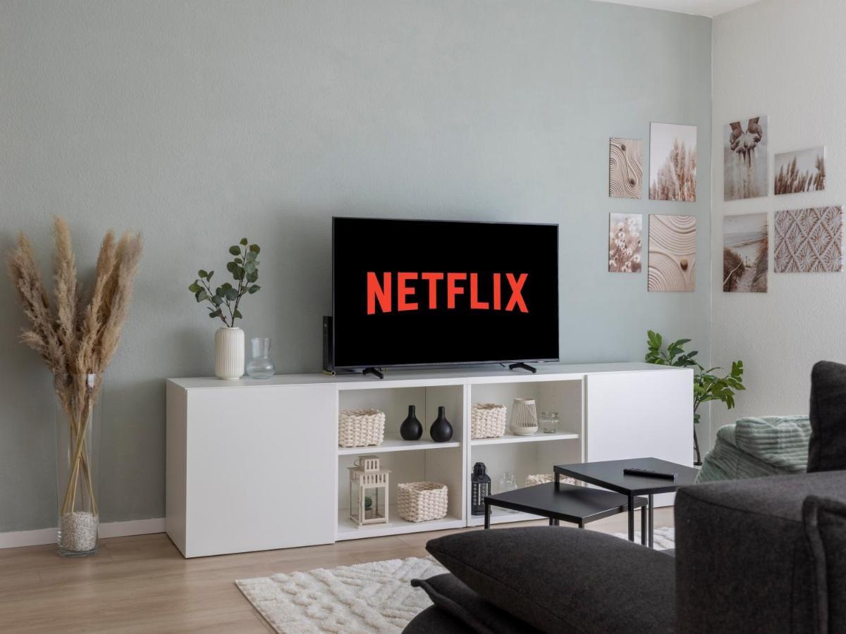 Arena In Der Naehe - Tiefgarage - Balkon - Kueche - Smart Tv Apartment Gelsenkirchen Bagian luar foto