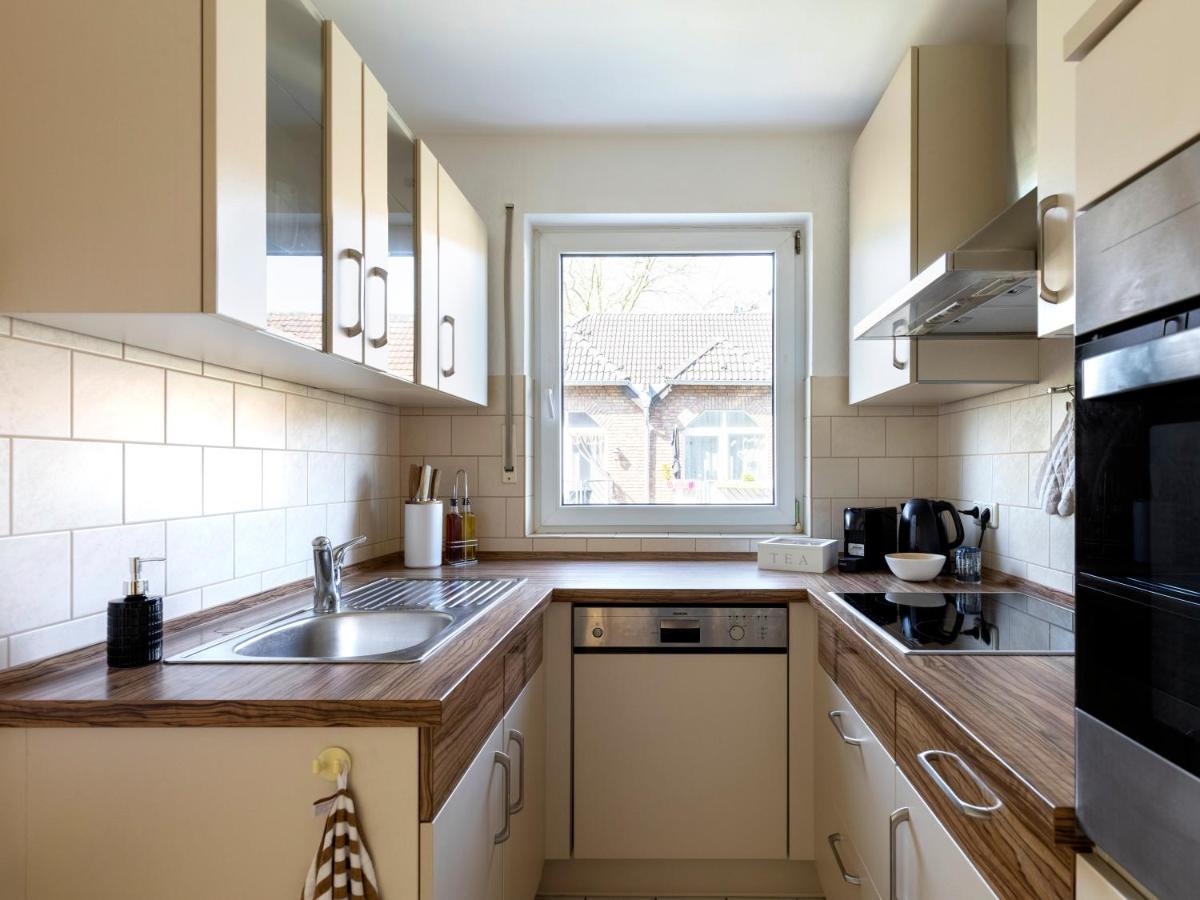 Arena In Der Naehe - Tiefgarage - Balkon - Kueche - Smart Tv Apartment Gelsenkirchen Bagian luar foto