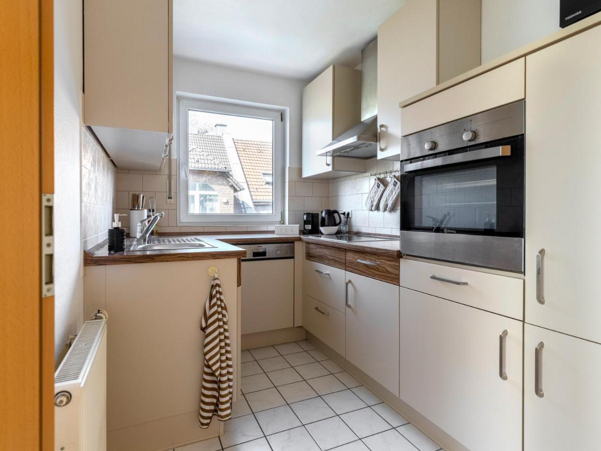 Arena In Der Naehe - Tiefgarage - Balkon - Kueche - Smart Tv Apartment Gelsenkirchen Bagian luar foto